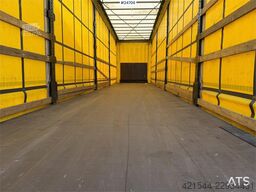 Krone 3-axle curtain-sided trailer with 2-axle Krone dol