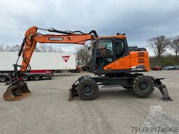 DOOSAN DX165W-5, Rototilt R4, Schaufelpaket, Pratzen