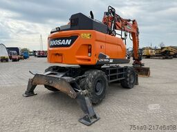 DOOSAN DX165W-5, Rototilt R4, Schaufelpaket, Pratzen