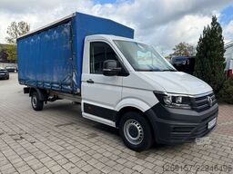 VW Crafter Pritsche 35 lang Schiebeplane RE+LI
