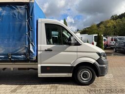 VW Crafter Pritsche 35 lang Schiebeplane RE+LI