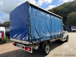 VW Crafter Pritsche 35 lang Schiebeplane RE+LI