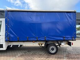 VW Crafter Pritsche 35 lang Schiebeplane RE+LI
