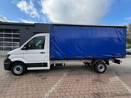 VW Crafter Pritsche 35 lang Schiebeplane RE+LI