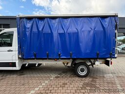 VW Crafter Pritsche 35 lang Schiebeplane RE+LI