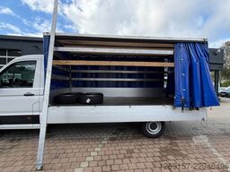 VW Crafter Pritsche 35 lang Schiebeplane RE+LI