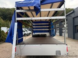 VW Crafter Pritsche 35 lang Schiebeplane RE+LI
