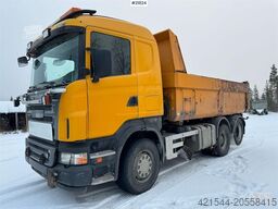 Scania R500 Tipper Truck, Snow Plow Equipped, with Underb