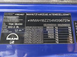 MAN TGA 26.430 6x2  695145 km original, RETARDER Go...