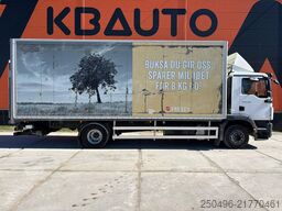 MAN TGM 15.290 4x2 BOX L=7442 mm