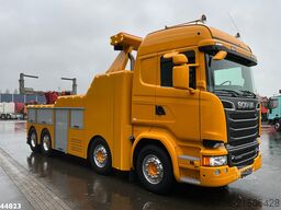 Scania R730 V8 8x4 Euro 6 Retarder Recovery truck Just...
