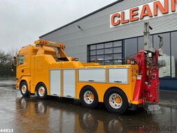 Scania R730 V8 8x4 Euro 6 Retarder Recovery truck Just...