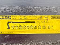 MERCEDES-BENZ ACTROS 2645 * FASSI F345.24 XE + FUNK + Anhänger