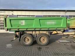 SCHMITZ CARGOBULL Gotha ZKD 18 Tandem Kipper Anhänger 2 Achse