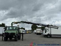 Unimog U 1400 Kran PK 7000B Kran 5+6 Steuerkreis + AHK