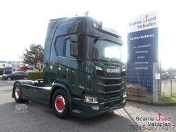 Bīstamo materiālu kravas automašīna Scania R 540 NA - HIGHLINE - ALCOA - PTO - ACC