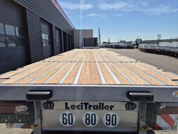 Lecitrailer PLATEAU TWISTLOCKS EXTENSIBLE