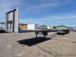 Lecitrailer PLATEAU TWISTLOCKS EXTENSIBLE