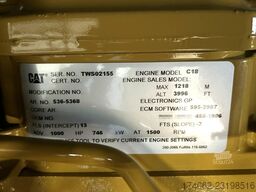 Caterpillar DE850E0 - C18 - 850 kVA Generator - DPX-18032