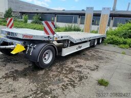 Fliegl 3achs Tieflader Anhänger DTS-S 300 mit Kröpfung
