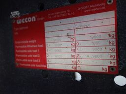 Wecon Zentralachsanhänger TYPE Z24/07/18CSSXCZSS/ AWZ21