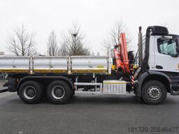 Mercedes-Benz Arocs 2636 6x4 / 2-way tipper / Fassi