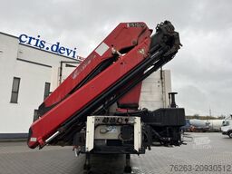 MEUSBURGER MPS-3 Auflieger mit Kran HMF 1510 K-4 Lenkachse