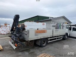 Volvo FL6 crane truck w/ 2000 HIAB 045 crane and two set