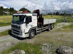 Volvo FM 6x2 crane truck with tipper and a 20t/m Palfing