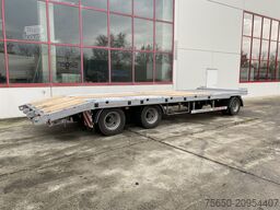 Möslein T 3-8,20 P OR  3 Achs Tieflader gerader Ladefläche 8,10 m,Neufahrzeug
