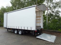 Möslein TPS 11 DL 7,30  neuer Planenanhänger, Ladebordwand + Durchladbar