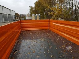 Möslein TTD13- BA Orange  13 t Tandem Kipper Tiefladermit Bordwand- Aufsatz-- Neufahrzeug --