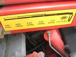 MERCEDES-BENZ 1223 L Atego TISCHER Schiebeplateau Kran Brille