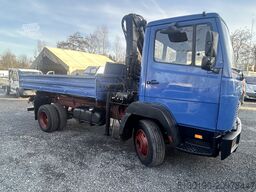 Mercedes-Benz 814 Kipper mit Hiab Kran 045 ,6 Zylinder
