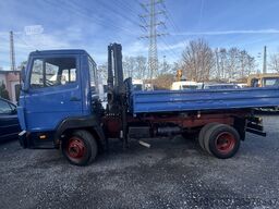 Mercedes-Benz 814 Kipper mit Hiab Kran 045 ,6 Zylinder