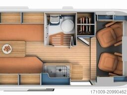 HYMER/ERIBA Eriba Car 602 Winter+Chassis Paket Schlafdach
