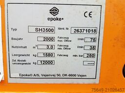 Epoke SH 3500 Epoke Salzstreuer SH 3500 mit Hydraulikantrieb