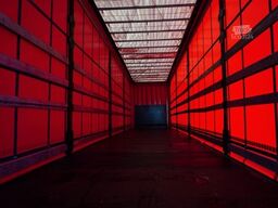 KRONE FIRANKA / MEGA / 2x O? PODNOSZONA /  DACH PODNOS