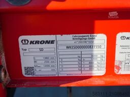 KRONE FIRANKA / MEGA / 2x O? PODNOSZONA / DACH PODNOS