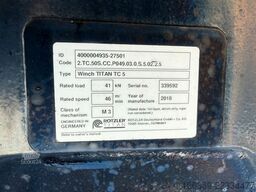 MERCEDES-BENZ Arocs 4153 8x4 Crane / Grua MPG 220 TM7 Winch