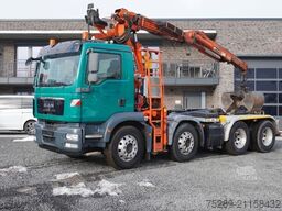 MAN TGM 32.340 8x4  marchesi Kran Abrollkipper Hyva