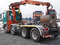 MAN TGM 32.340 8x4  marchesi Kran Abrollkipper Hyva