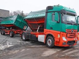 MERCEDES-BENZ Actros 1845 Zug Kipper Dreiseitenkipper Getreide