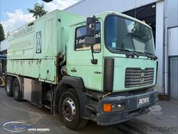 MAN 33.414 6X4 Steel springs, RVS tank