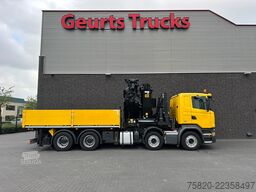 Scania G450 8X4 BAKWAGEN + PALFINGER PK 110002 = JIB P...