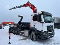 MAN TGS 35.480 8x4*4 FASSI F275 / HYVALIFT 26 ton /...