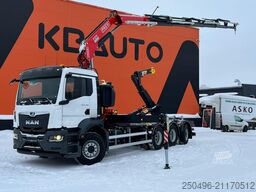 MAN TGS 35.480 8x4*4 FASSI F275 / HYVALIFT 26 ton /...