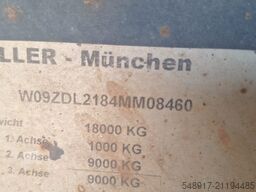 Meiller Tandem Kippanhänger Stahl