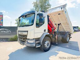 DAF LF 290 MEILLER Kipper KRAN 13m FUNK AHK