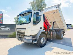 DAF LF 290 MEILLER Kipper KRAN 13m FUNK AHK